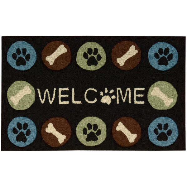 Winston Porter Frieda Tufted Area Rug in Black Wayfair